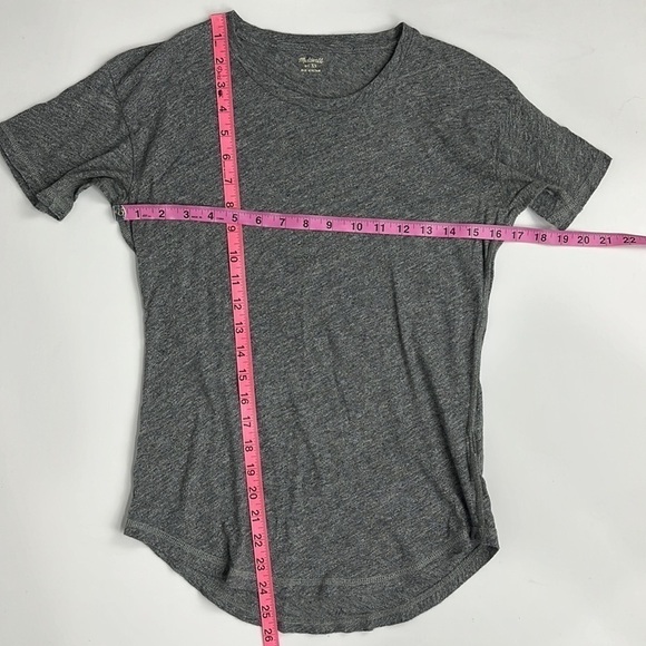 Madewell gray tee 100% cotton  XS - Picture 9 of 9